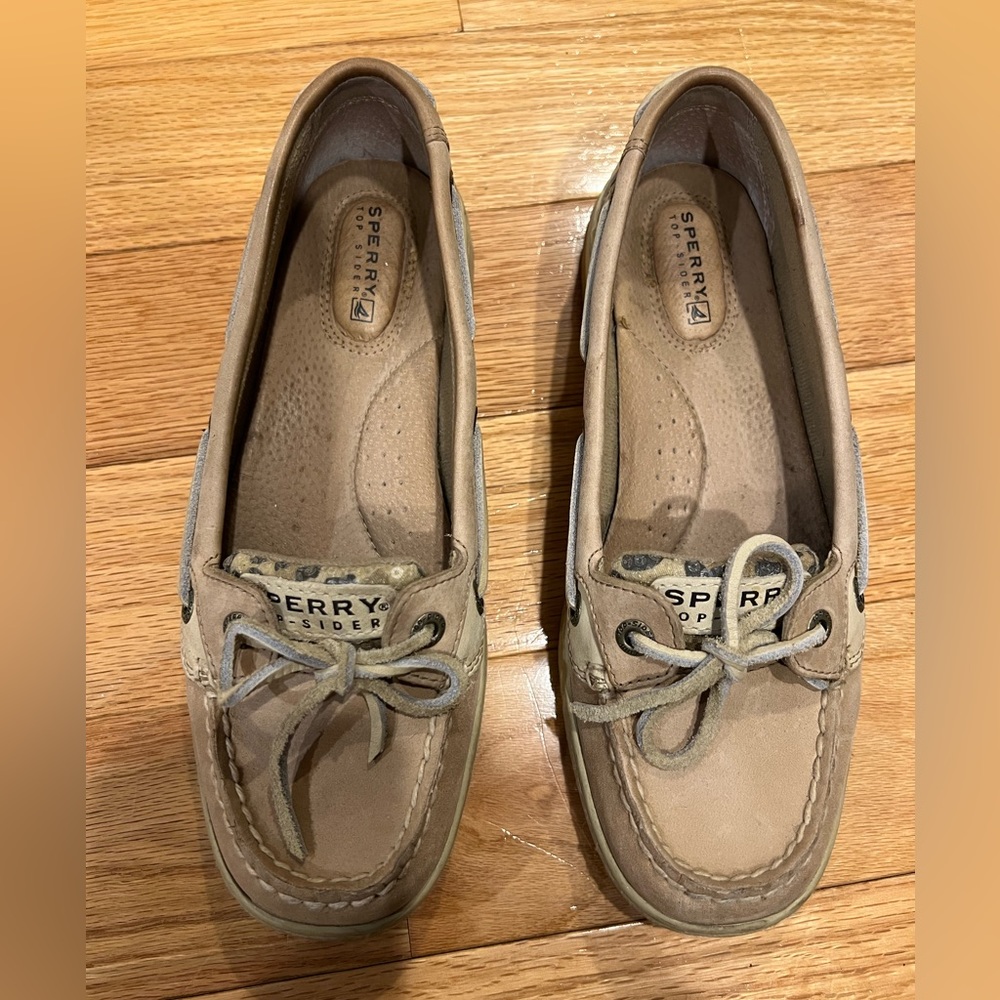 Sperry shoes, cheetah print